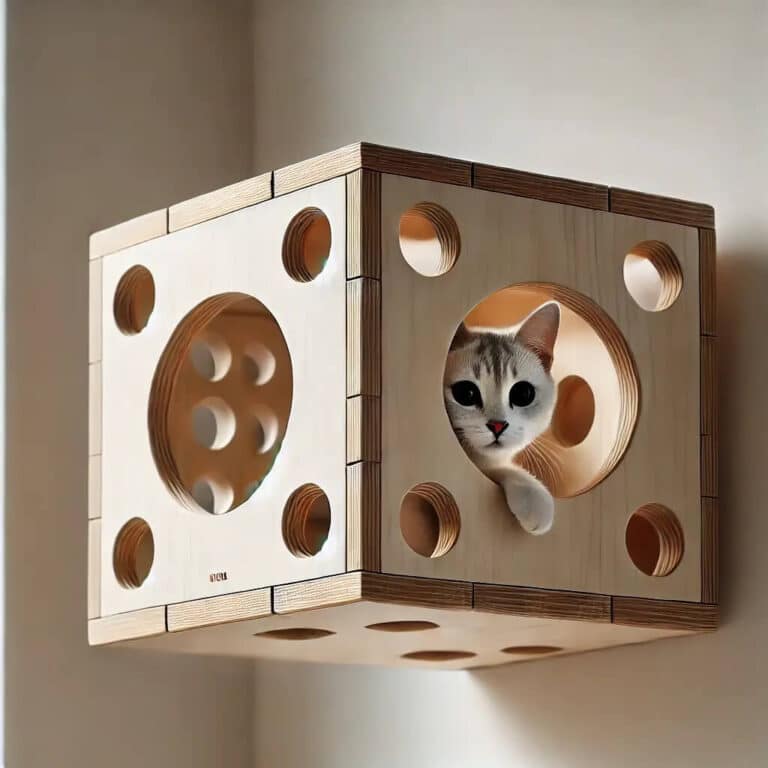 Catwalk im Naturlook mit Holz und Sisal